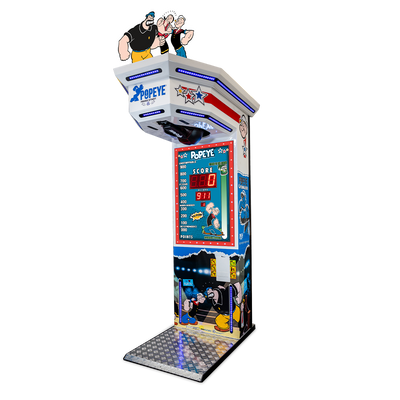 Popeye Boxer Punching Game Machine by Benchmark Games